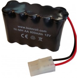 Battery Ni-MH 12V 800mAh AA