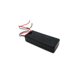 Battery Holder with Switch - 2 x AAA 