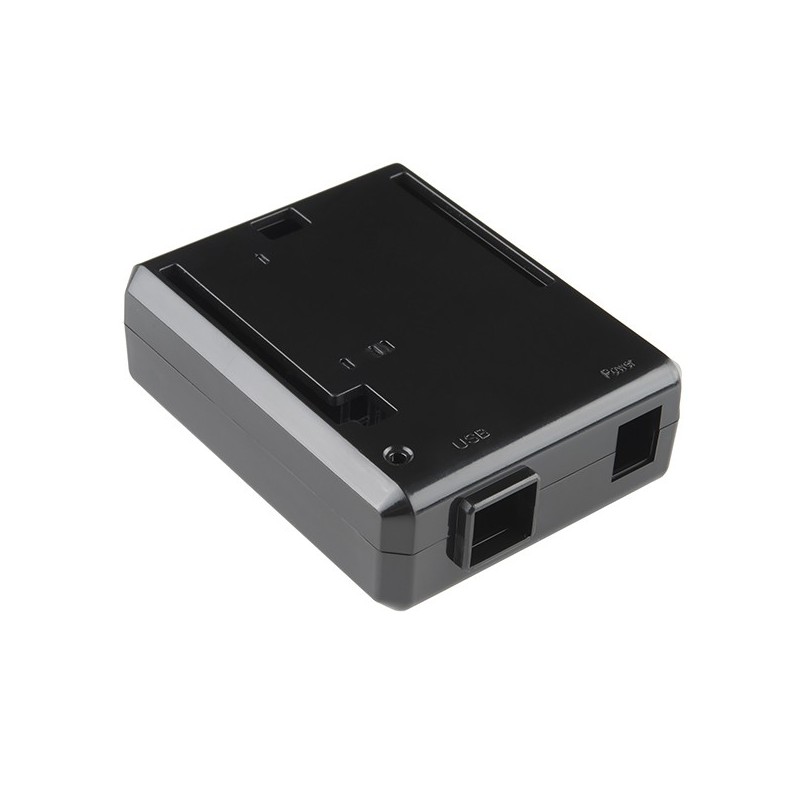 Arduino Uno Enclosure - Black Plastic