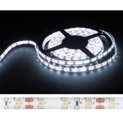 Fita 300 LEDs SMD 3528 Flexivel Branco Frio 5 Mts 12V