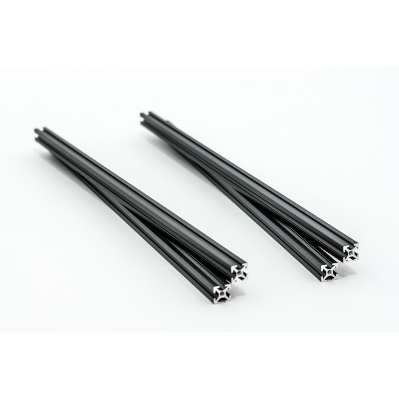 makerbeam 300mm, 4pcs, black anodised