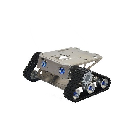 Iron Man-4 Tracked Chassis for Arduino Iron Man-4 Tracked Chassis for Arduino