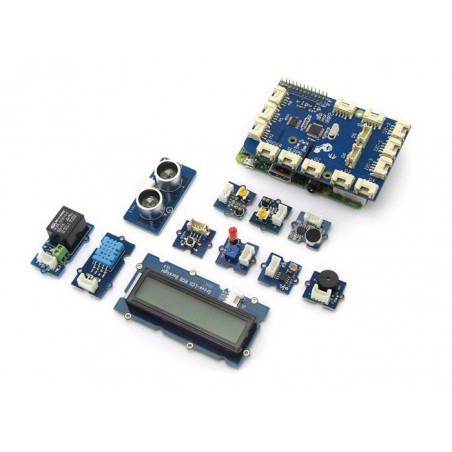 GrovePi+ Starter Kit for Raspberry Pi GrovePi+ Starter Kit for Raspberry Pi