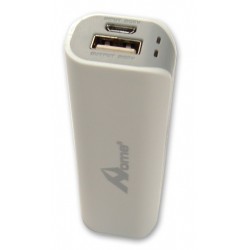 Banco Portatil de Energia (POWER BANK) USB 5V 2600mAh – Cinza