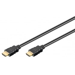 Cabo HDMI 19p M-M 2m Dourado