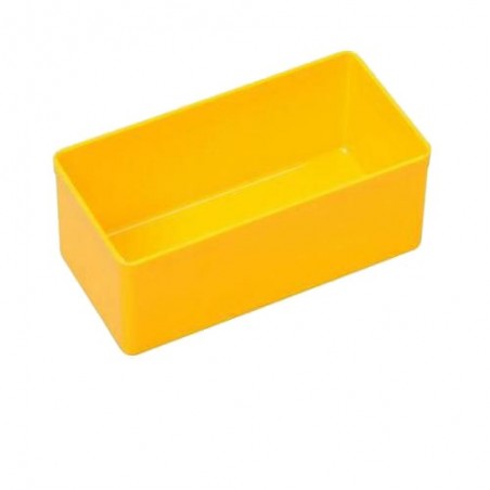 Caixa arrumação 54x108x45mm - Amarela