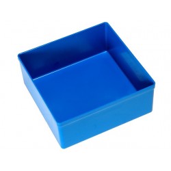 Caixa arrumação 108x108x45mm - Azul