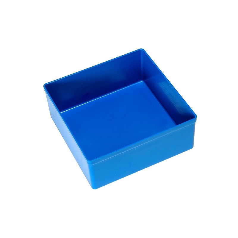 Caixa arrumação 108x108x45mm - Azul