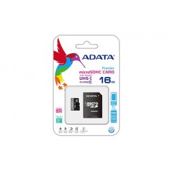 8GB microSDHC card Adata Class10 UHS-I with adapter