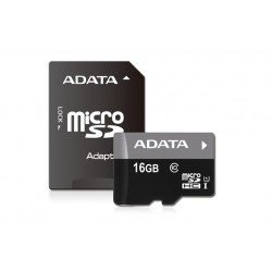 8GB microSDHC card Adata Class10 UHS-I with adapter