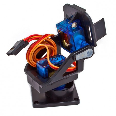 Suporte Pan &Tilt – FVP Nylon (s/ servos) Suporte Pan &Tilt – FVP Nylon (s/ servos)