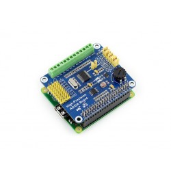  Placa de Expansão p/ Raspberry Pi c/ 8 ADCs 24bits e 2 DACs 16bits 