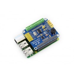  Placa de Expansão p/ Raspberry Pi c/ 8 ADCs 24bits e 2 DACs 16bits 