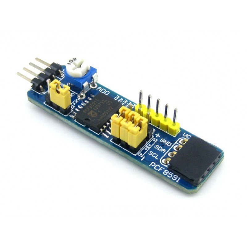  Módulo c/ 4 ADCs e 1 DAC por i2c - PCF8591 