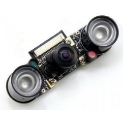  RPi Camera (H), Fisheye Lens, Supports Night Vision 