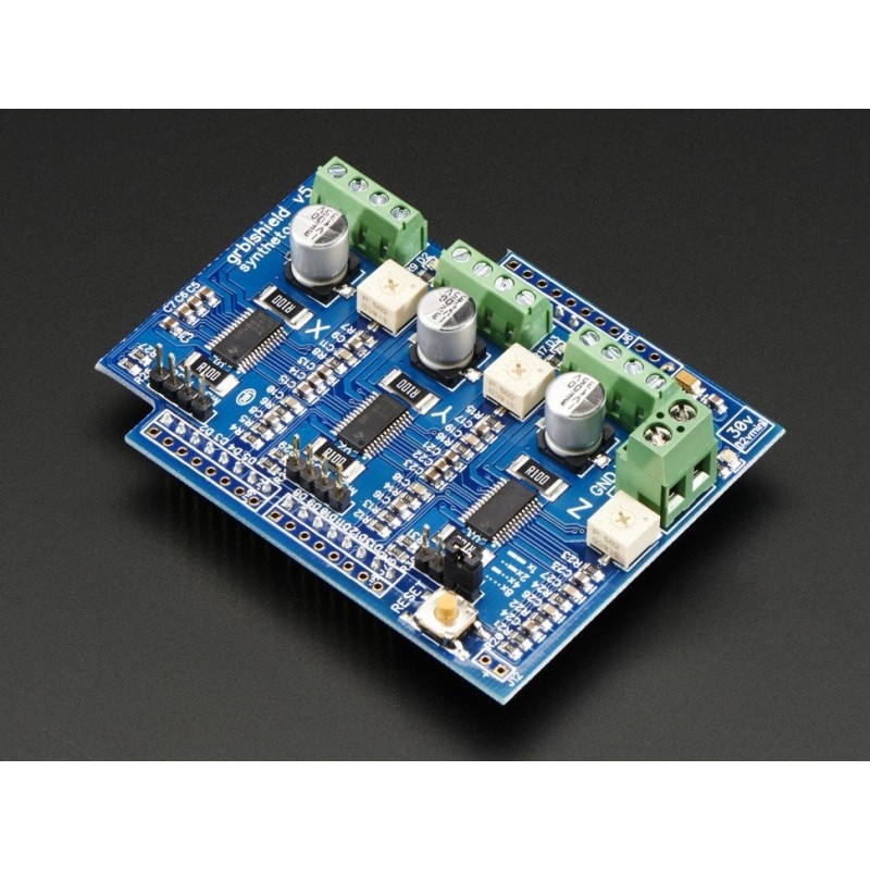  CNC Shield - Synthetos gShield (grblShield) V5 para Arduino 