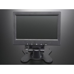  Monitor TFT 7'' c/ TV (NTSC/PAL), A/V e VGA 