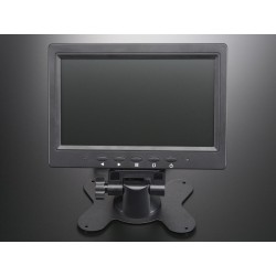  Monitor TFT 7'' c/ TV (NTSC/PAL), A/V e VGA 