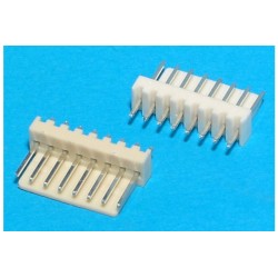 Conector 6 pinos 2,54mm para fichas shell ou kk