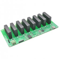  8 Channel USB (AC) Solid State Relay Module 