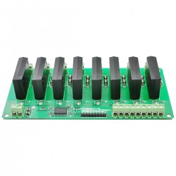  8 Channel (DC) Solid State Relay Controller Board 