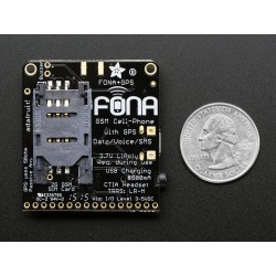  Adafruit FONA 808 - Mini Cellular GSM + GPS Breakout 