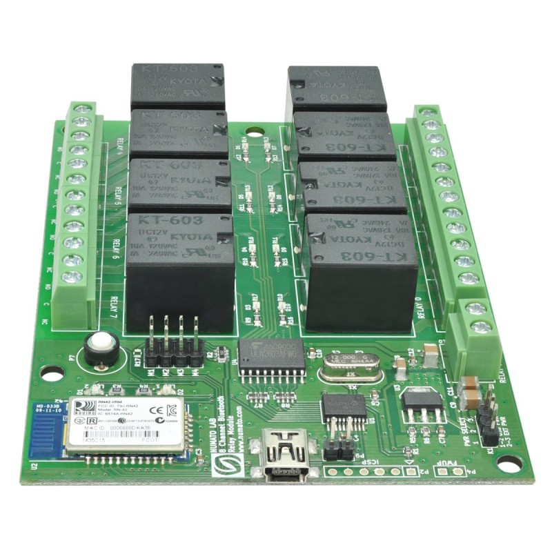 8 Channel Bluetooth Relay Module