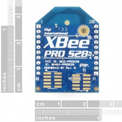  XBee Pro 63mW Série 2B - PCB Antena 