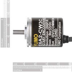  Rotary Encoder - 200 P/R (Quadrature) 