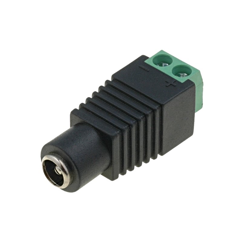 DC power connector 2.1mm with Grip Terminals
