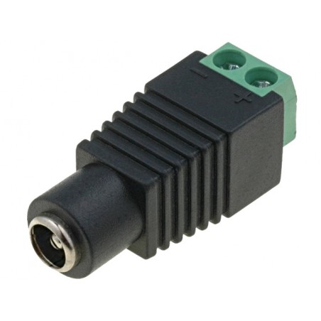 DC power connector 2.1mm with Grip Terminals