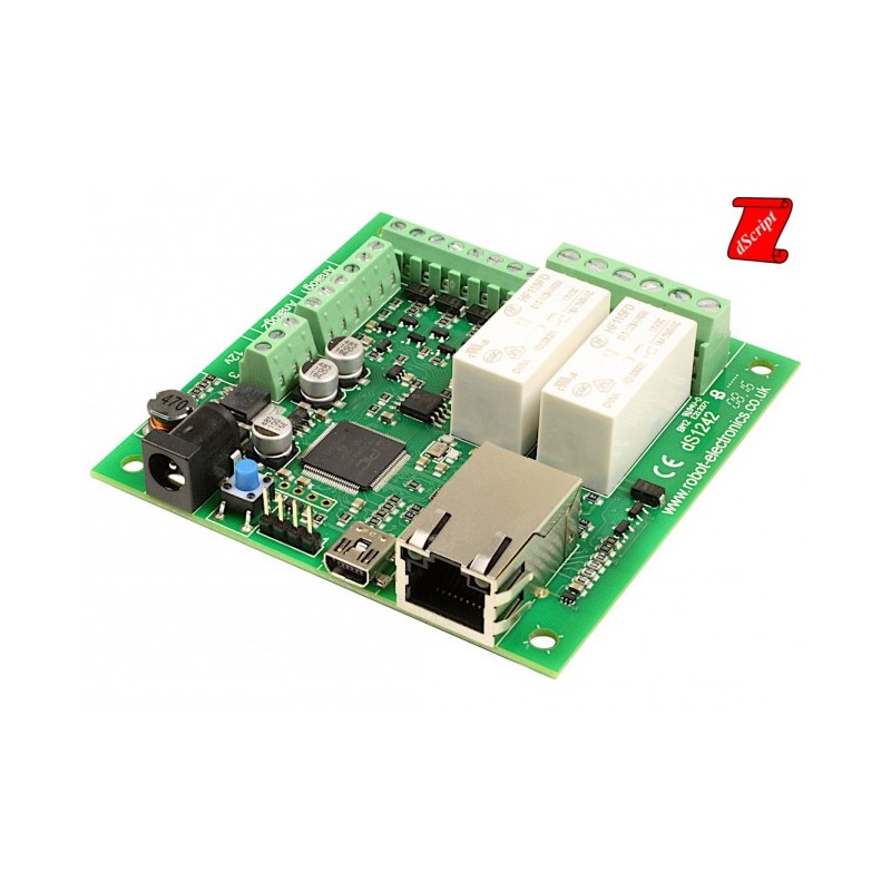 dS1242 - 2 x 16A ethernet relay