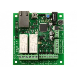 dScript - 2 x 16A ethernet relay + 4DIO + 2AI