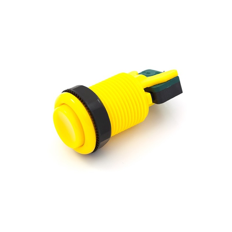 Concave Button - Yellow