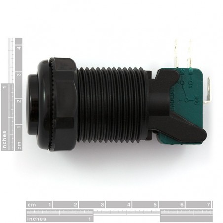Concave Button - Black Concave Button - Black
