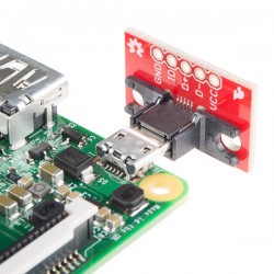 Adaptador USB MicroB Plug para PCB