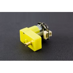 Micro Motor DC 90º com encoder e redutora 120:1 - 6V 160RPM