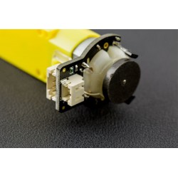 Micro Motor DC com encoder e redutora 120:1 - 6V 160RPM