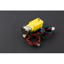 Micro Motor DC com encoder e redutora 120:1 - 6V 160RPM