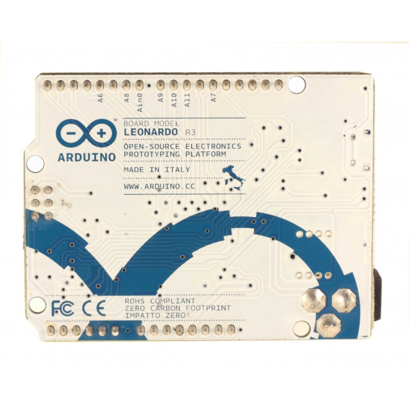 Arduino Leonardo without connectors