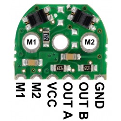 Optical Encoder Pair Kit for Micro Metal Gearmotors, 5V