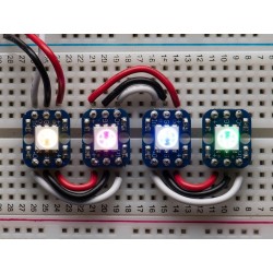 Conjunto 4 módulos LED RGB Smart NeoPixel