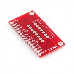 PCB adaptador para L298N