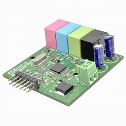 LM4550 AC'97 Stereo Audio Codec Expansion Module