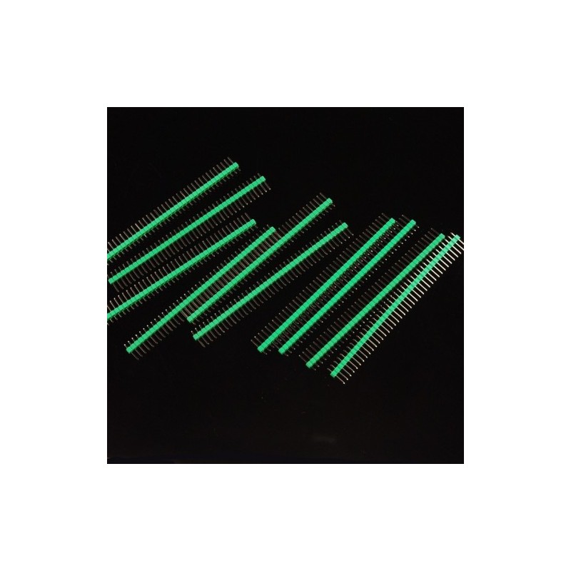 40 Pin Headers - Straight (green) - FIT0084-G