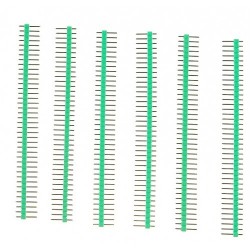 40 Pin Headers - Straight (green) - FIT0084-G