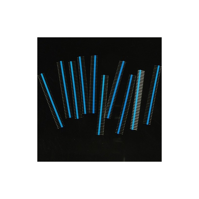 40 Pin Headers - Straight (Blue) - FIT0084-B