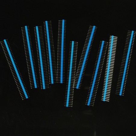 40 Pin Headers - Straight (Blue) - FIT0084-B