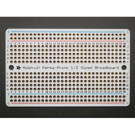 Adafruit Perma-Proto Half-sized Breadboard PCB - Single