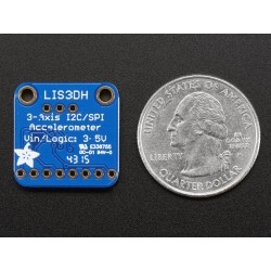 Acelerómetro 3 eixos (+-2g/4g/8g/16g) - Adafruit LIS3DH